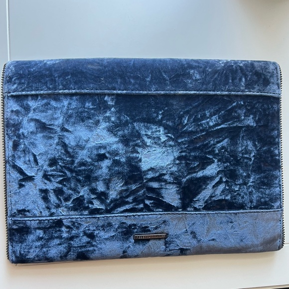 Never used Rebecca Minkoff velvet clutch - Picture 3 of 6